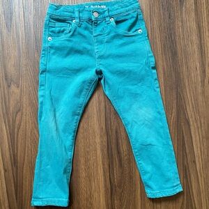 Zara | Vibrant Green Slim Jeans